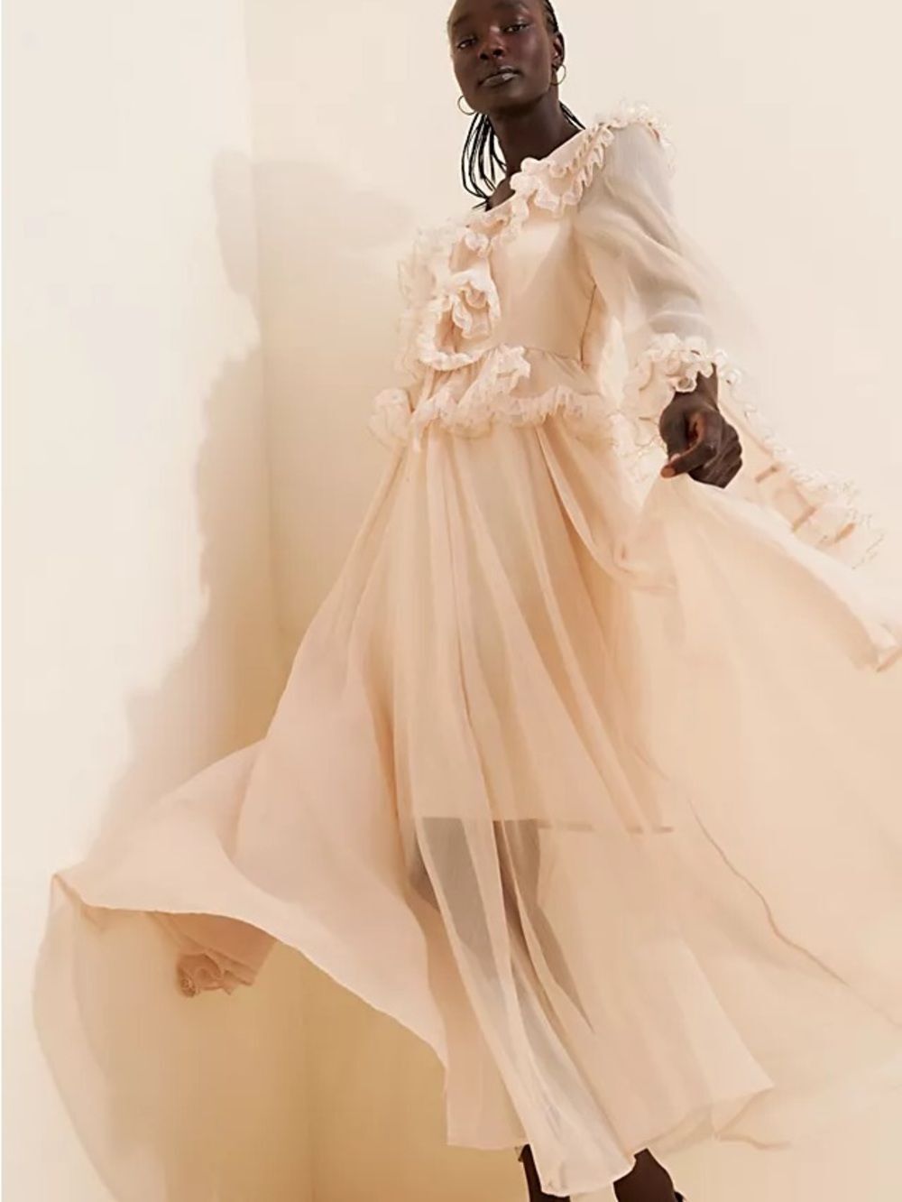 Celia B Bliss Maxi Dress Medium Cream